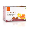 vlcc slimmer s herbal infusion with green tea slimming sachets no 25 s 